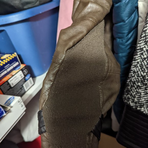 ❌SOLD❌  Nadia Aboulhosn x Addition Elle Vegan Leather Jacket - Picture 6 of 8